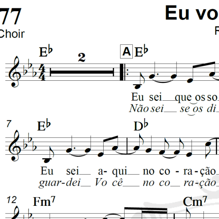Eu vou Seguir (Reach) - Marina Elali - Arranjo Coral