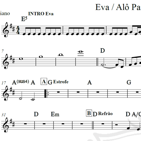 Eva - Alô Paixão - Beleza Rara (Medley) - Ivete Sangalo - Cifra