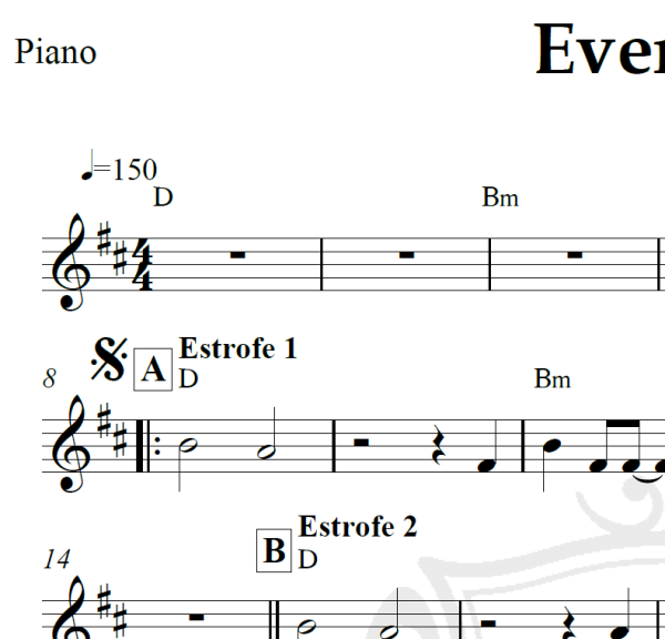 Everlong - Foo Fighters - Piano