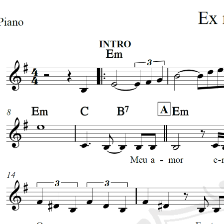 Ex my love - Gaby Amarantos - Piano/Vocal