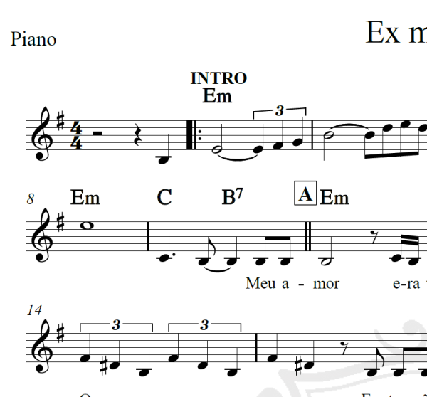Ex my love - Gaby Amarantos - Piano/Vocal