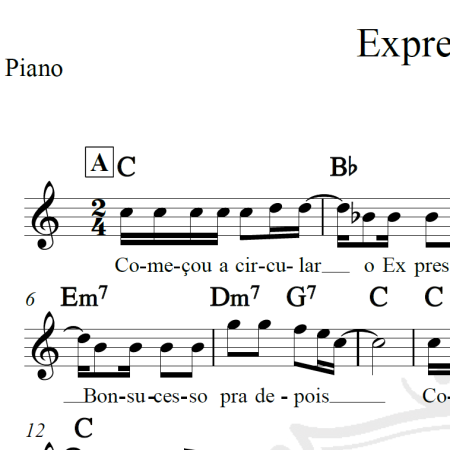 Expresso 2222 - Gilberto Gil - Piano/Vocal