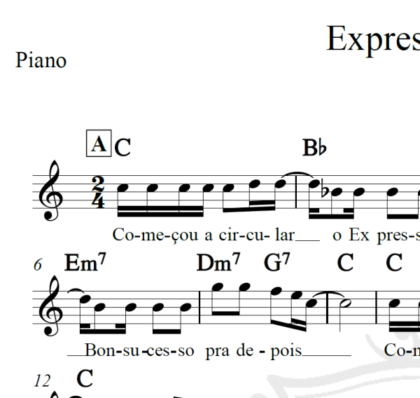 Expresso 2222 - Gilberto Gil - Piano/Vocal