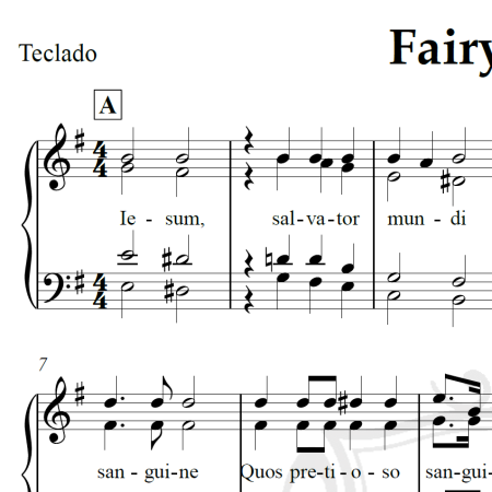 Fairy Tale - Shaman - Arranjo Coral