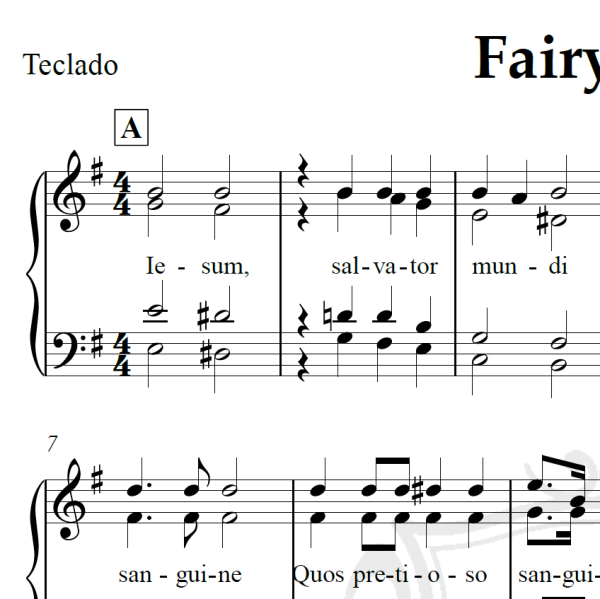 Fairy Tale - Shaman - Arranjo Coral