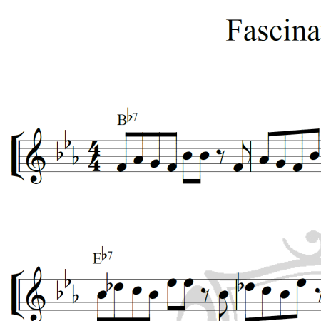 Fascinating rhythm - Piano