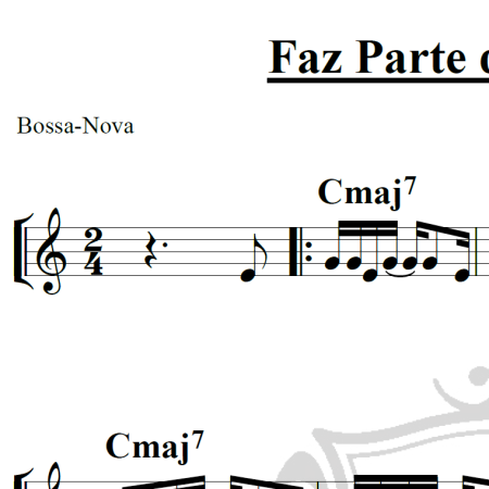 Faz Parte do Meu Show - Cazuza - Piano