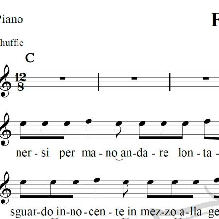 Felicità - Al Bano e Romina Power - Piano/Vocal