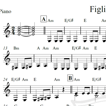 Figlio perduto - Beethoven - Piano