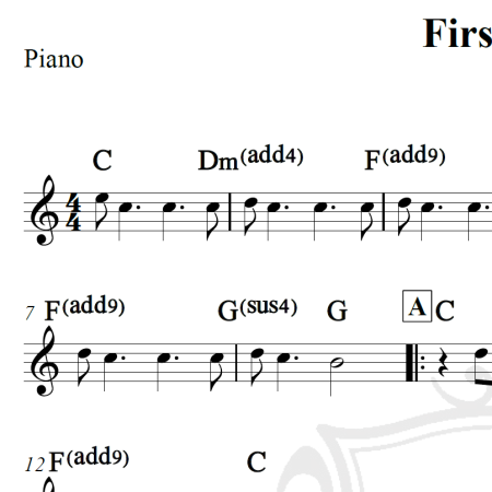 First date - Blink-182 - Piano
