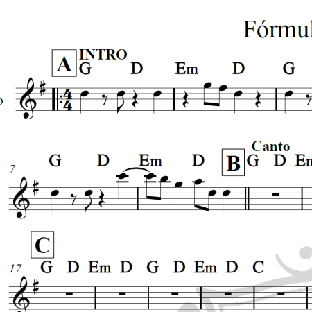 Fórmula do amor - Kid Abelha e Léo Jaime - Cifra