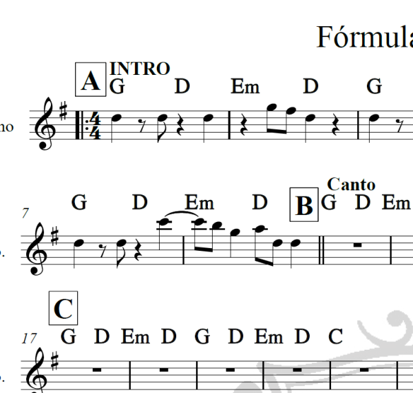 Fórmula do amor - Kid Abelha e Léo Jaime - Cifra