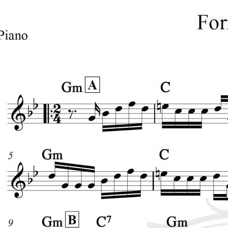 Forró novo - Camarão - Piano