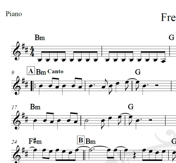 Freedom - Django Unchained - Piano