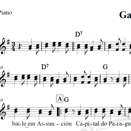 Galopeira - Chitãozinho e Xororó - Piano/Vocal
