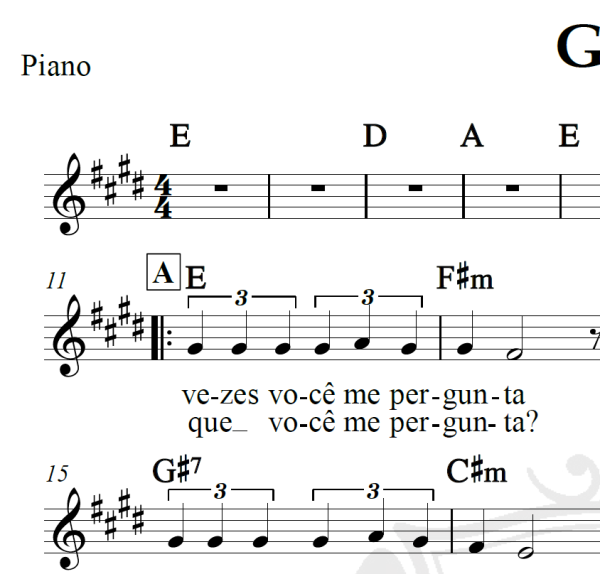 Gita - Raul Seixas - Piano/Vocal