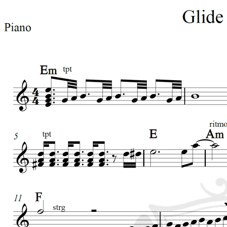 Glide Pegasus - Piano