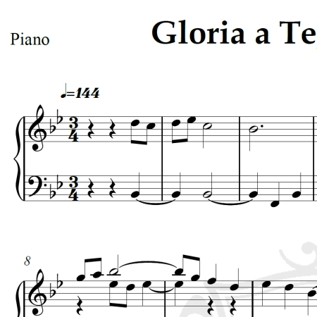 Gloria a Te, Cristo Gesù - Andrea Bocelli - Arranjo Coral