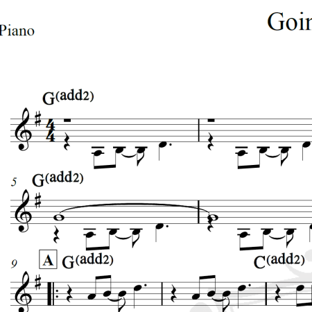 Going Home - Kenny G. - Piano