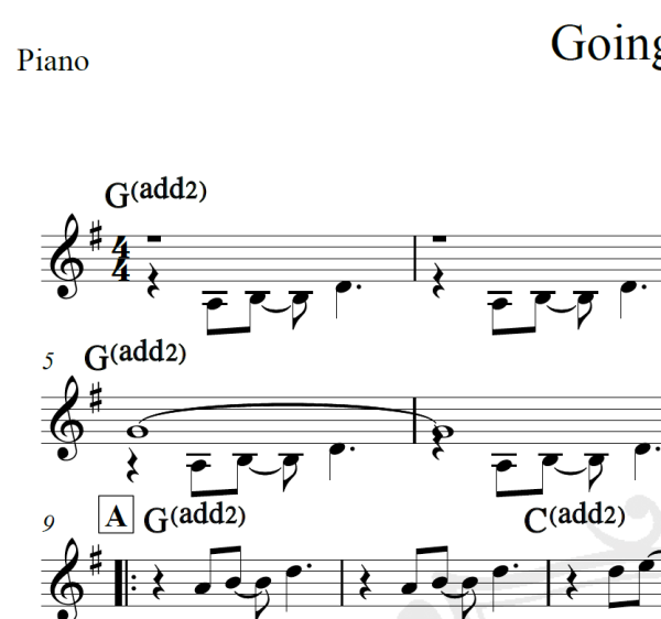 Going Home - Kenny G. - Piano