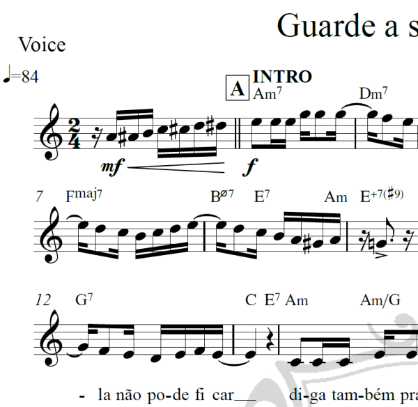 Guarde a sandália dela - Germano Mathias - Piano/Vocal