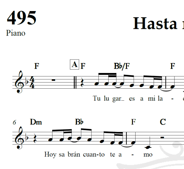 Hasta mi final - Il Divo - Piano/Vocal
