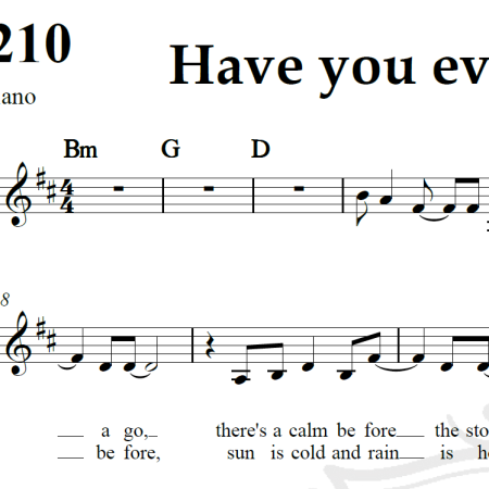 Have you ever seen the rain - Creedance - Arranjo Coral