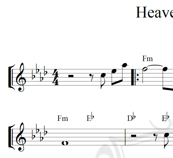 Heaven Hell - Black Sabbath - Piano
