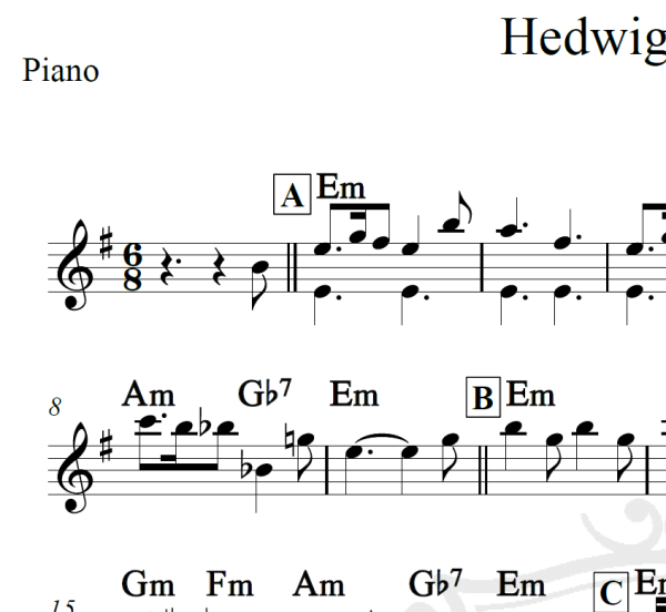 Hedwig's Theme - Piano