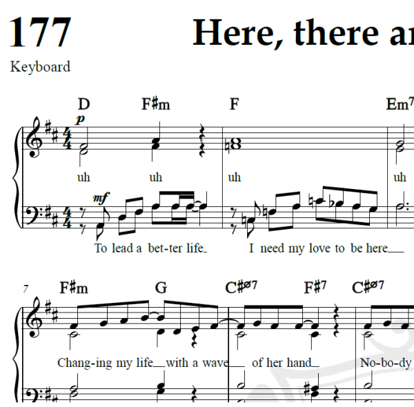 Here, there and everywhere - The Beatles - Arranjo Coral