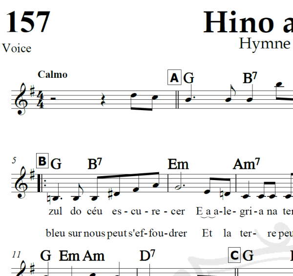 Hino ao amor - Edith Piaf - Piano/Vocal