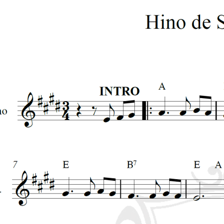 Hino de São Camilo - Piano