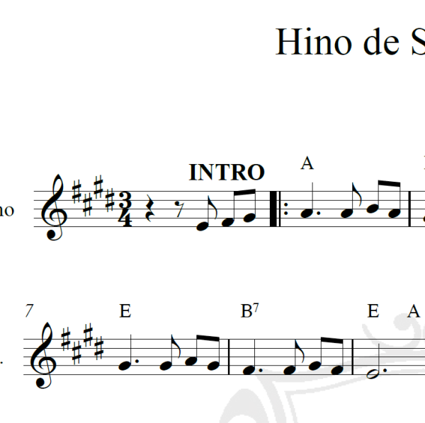 Hino de São Camilo - Piano