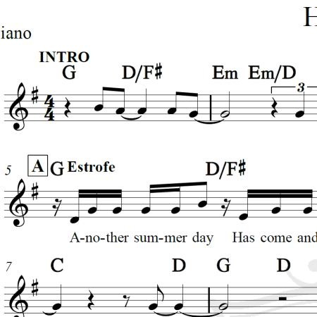 Home - Michael Bubble e Blake Shelton - Piano/Vocal