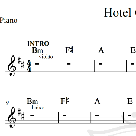 Hotel California - Eagles - Cifra