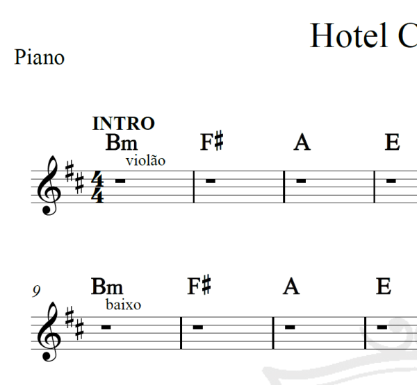 Hotel California - Eagles - Cifra