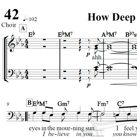 How Deep Is Your Love - Bee Gees - Arranjo Coral