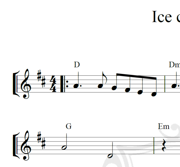 Ice castles - Piano
