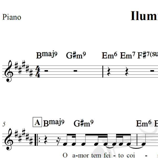 Iluminados - Ivan Lins - Piano/Vocal