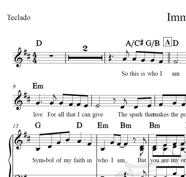 Immortality - Celine Dion e Bee Gees - Arranjo Coral