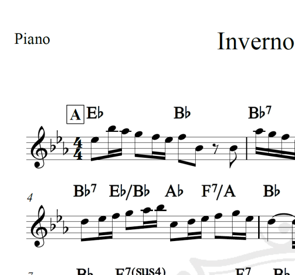 Inverno (2º movimento) - Vivaldi - Piano