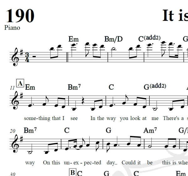 It is you - Dana Glover - Piano/Vocal