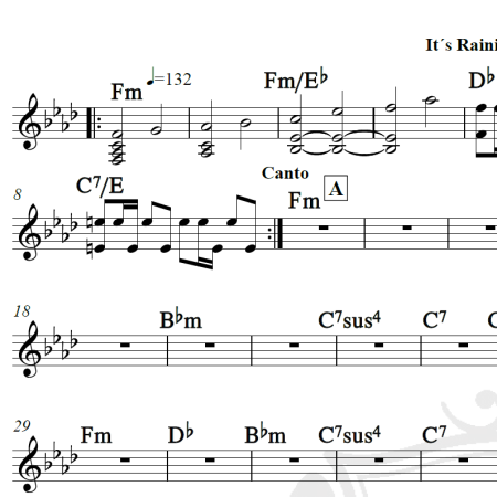 It´s Rainin' Man - The Weather Girls - Cifra