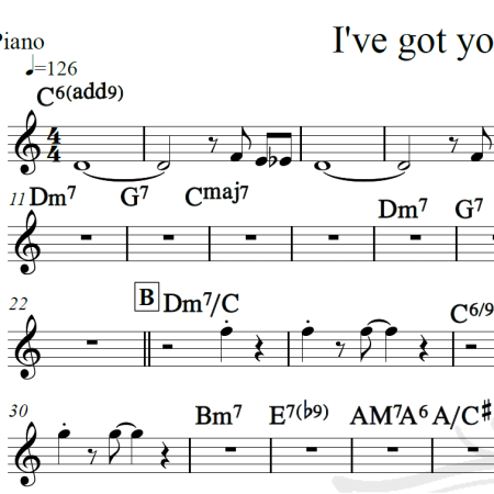 I've got you under my skin - Cifra