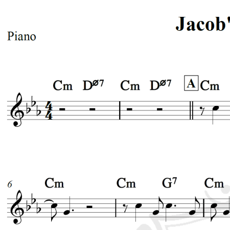 Jacob's Bakery - Piano