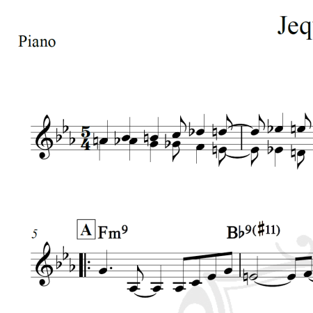 Jequibau - Mario Albanese - Piano