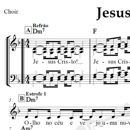 Jesus Cristo/Todos estão surdos - Roberto Carlos - Arranjo Coral