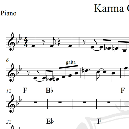 Karma Chameleon - Culture Club - Cifra