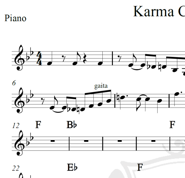 Karma Chameleon - Culture Club - Cifra