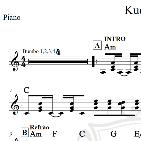 Kuduro - Latino - Cifra